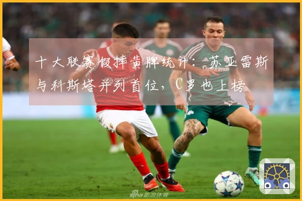 十大联赛假摔黄牌统计：苏亚雷斯与科斯塔并列首位，C罗也上榜